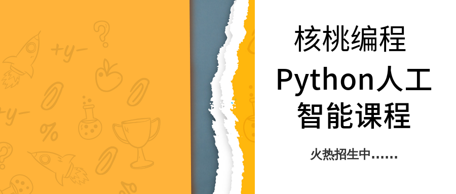 上海核桃编程少儿Python人工智能课程班