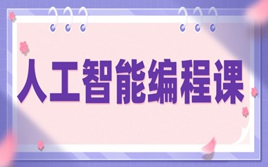 重庆九龙坡童程童美人工智能编程课